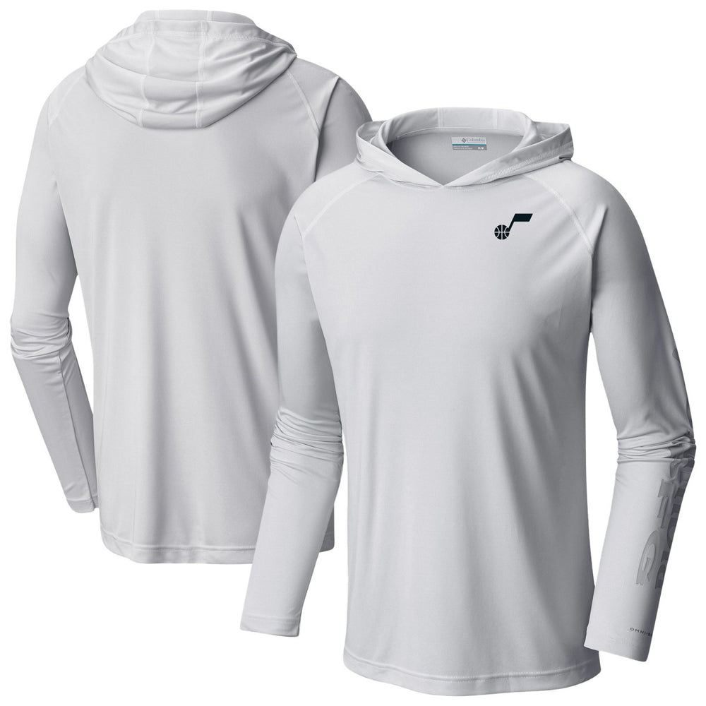 Utah Jazz PFG Super Terminal Tackle Hoodie - White shop