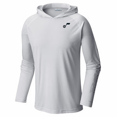 Utah Jazz PFG Super Terminal Tackle Hoodie - White shop
