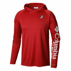 Portland Trail Blazers PFG Super Terminal Tackle Hoodie - Red discount