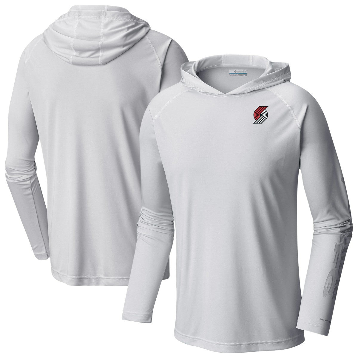 Portland Trail Blazers PFG Super Terminal Tackle Hoodie - White outlet