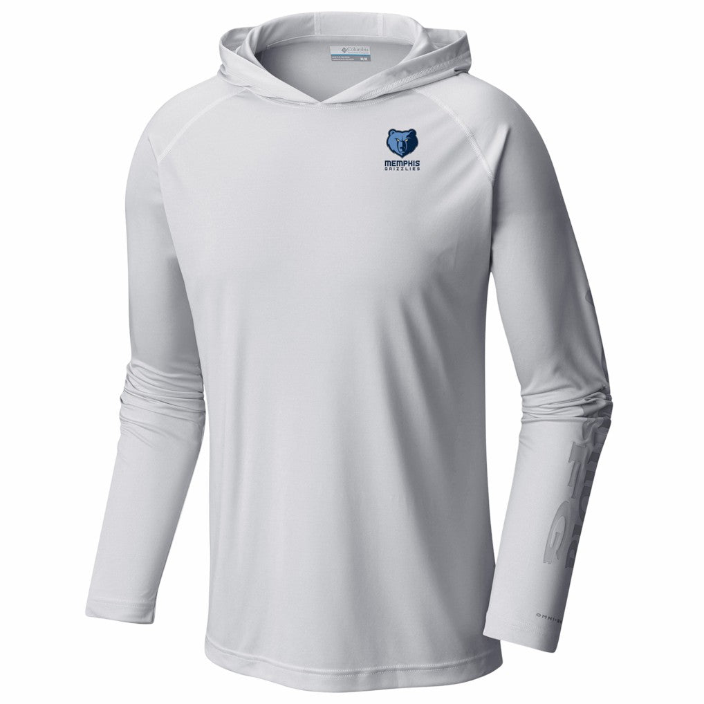 Memphis Grizzlies PFG Super Terminal Tackle Hoodie - White sale