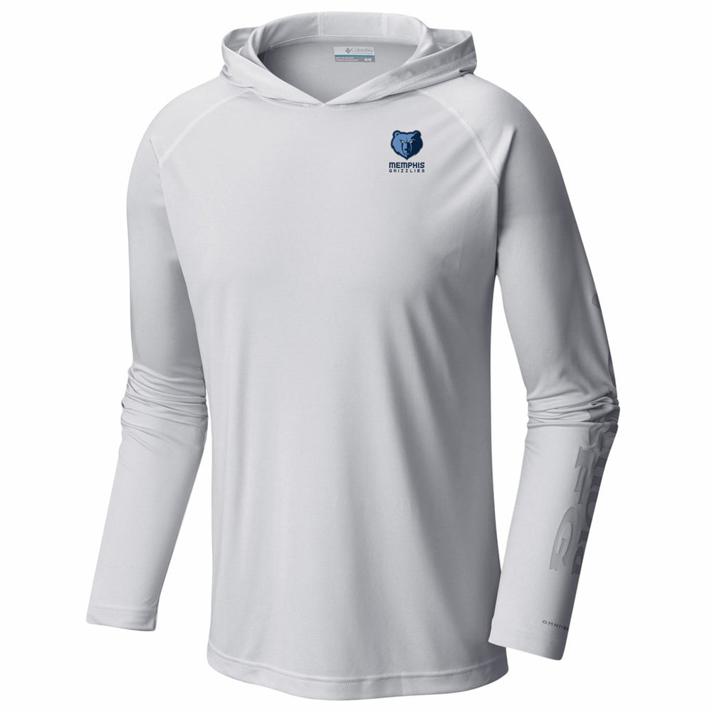 Memphis Grizzlies PFG Super Terminal Tackle Hoodie - White sale