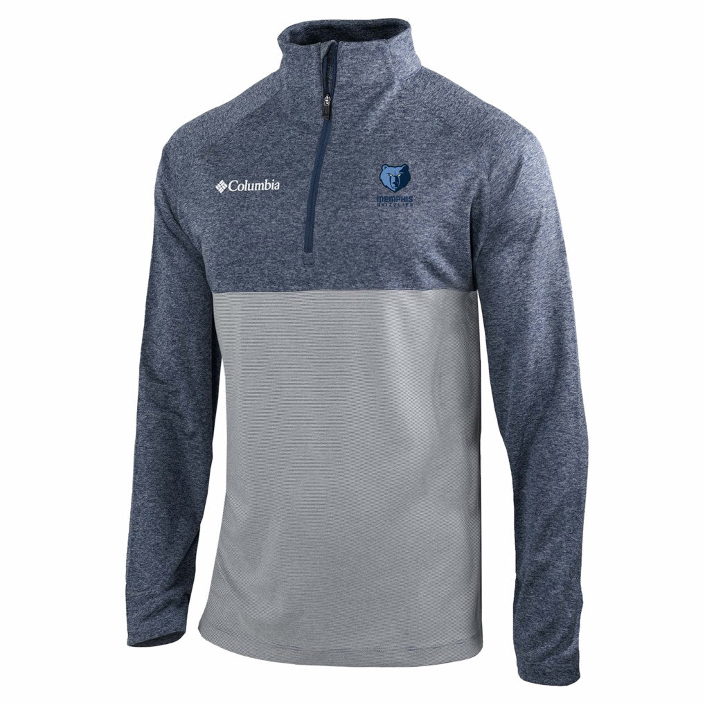 Memphis Grizzlies Omni-Wick Rockin' It Quarter-Zip Top - Navy online