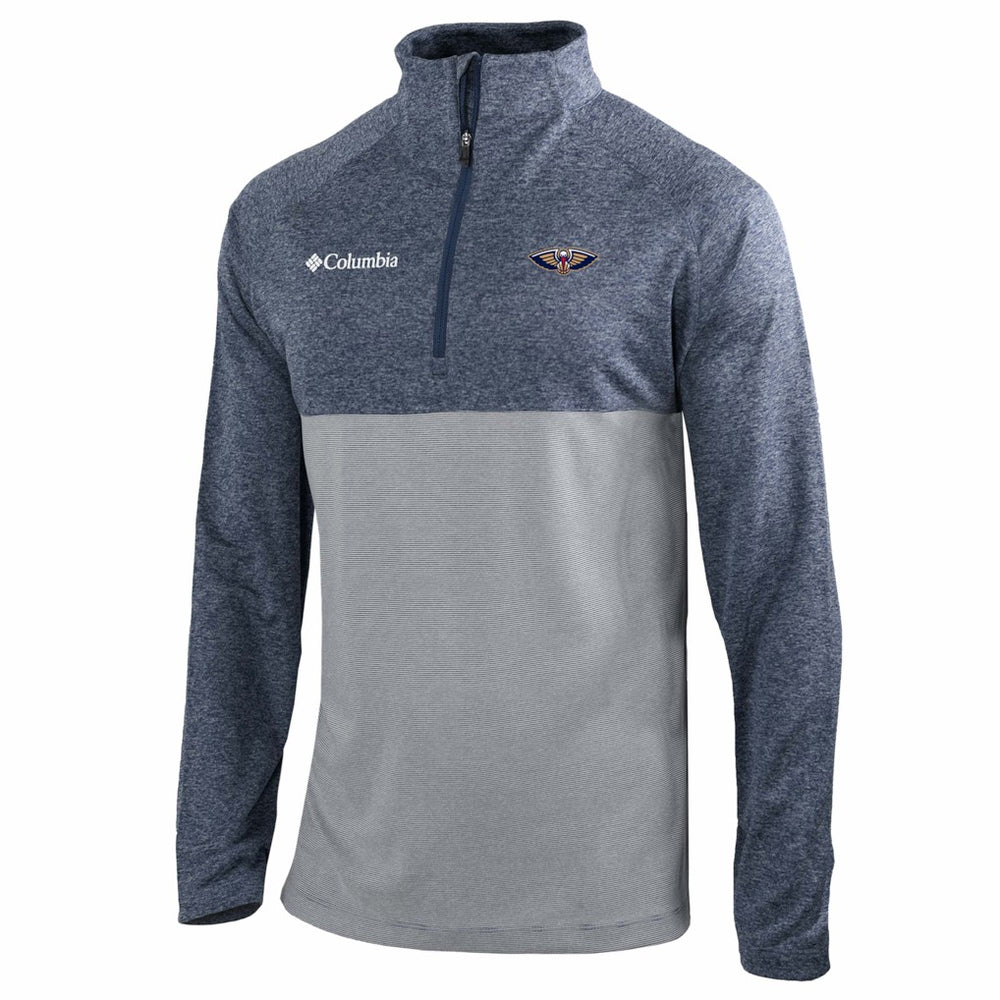 New Orleans Pelicans Omni-Wick Rockin' It Quarter-Zip Top - Navy sale