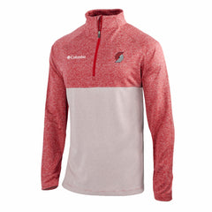 Portland Trail Blazers Omni-Wick Rockin' It Quarter-Zip Top - Red cheap