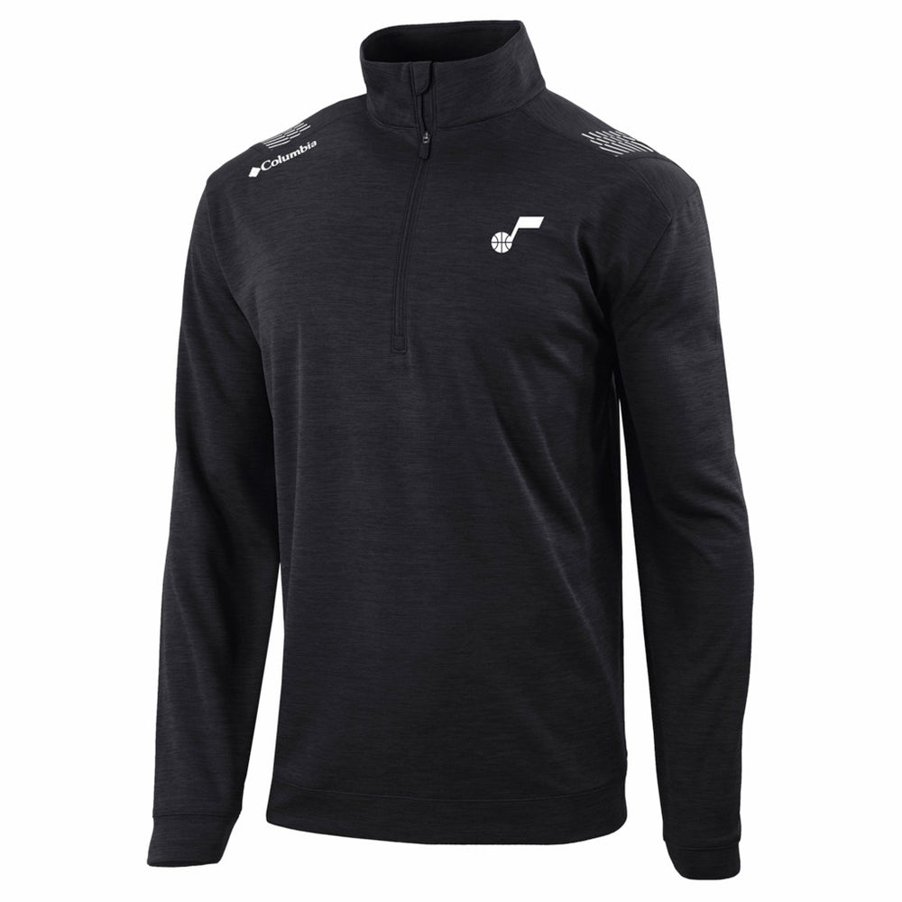 Utah Jazz Oakland Downs Omni-Wick Quarter-Zip Top - Black on sale
