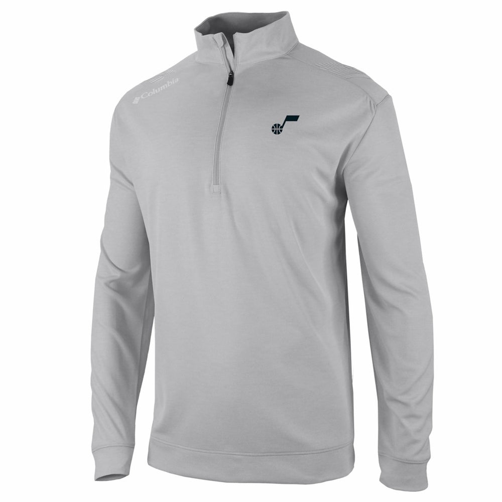 Utah Jazz Oakland Downs Omni-Wick Quarter-Zip Top - Gray cheap
