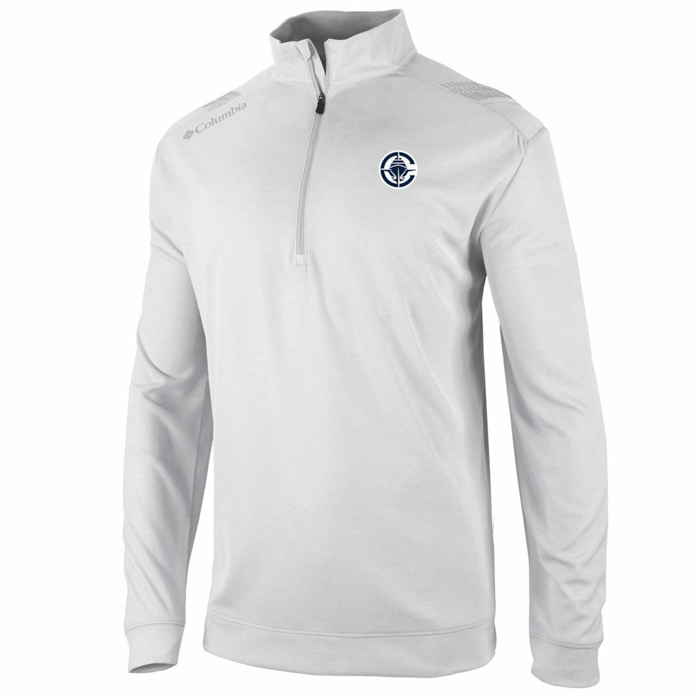 LA Clippers Oakland Downs Omni-Wick Quarter-Zip Top - White online