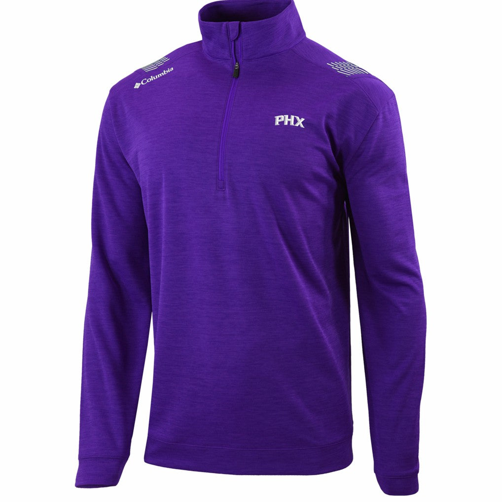 Phoenix Suns Oakland Downs Omni-Wick Quarter-Zip Top - Purple discount
