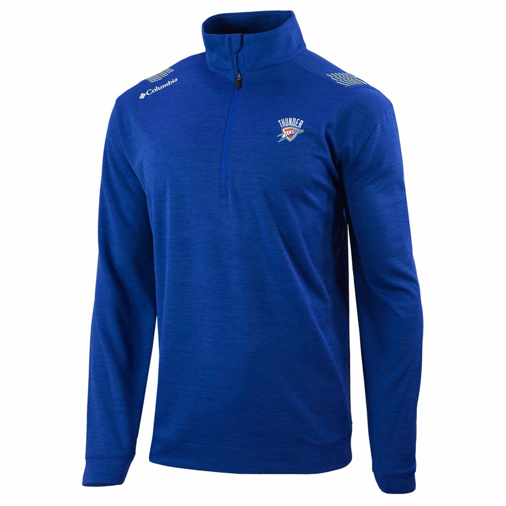 Oklahoma City Thunder Oakland Downs Omni-Wick Quarter-Zip Top - Blue shop