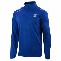 Oklahoma City Thunder Oakland Downs Omni-Wick Quarter-Zip Top - Blue shop
