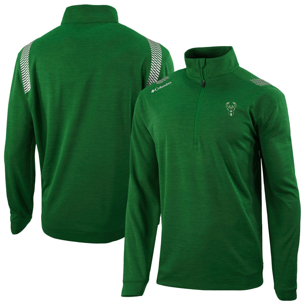 Milwaukee Bucks Oakland Downs Omni-Wick Quarter-Zip Top - Green online