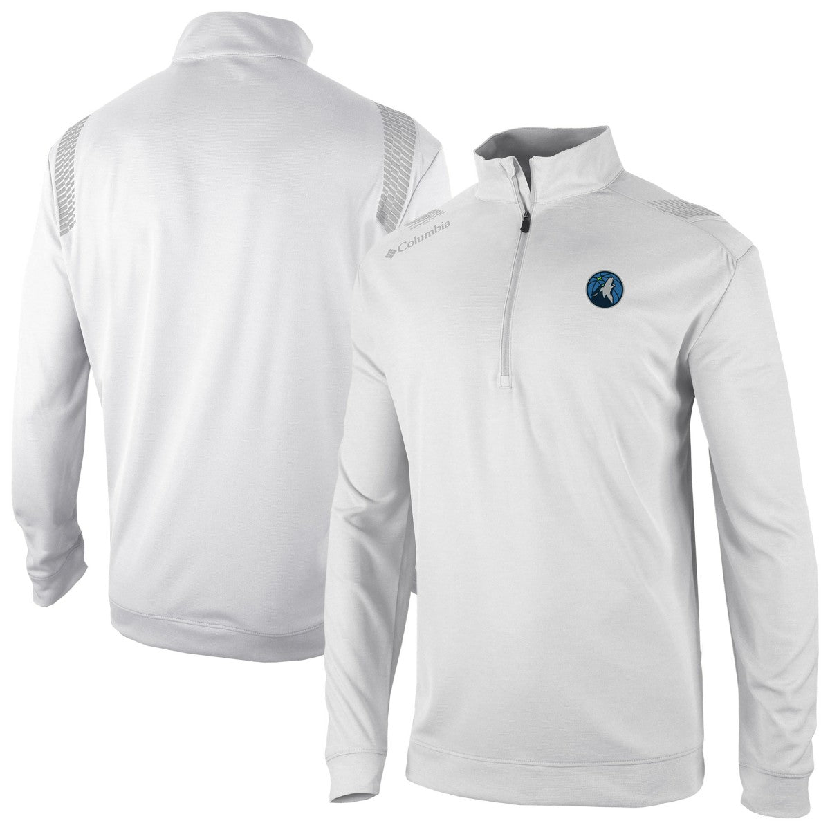 Minnesota Timberwolves Oakland Downs Omni-Wick Quarter-Zip Top - White shop