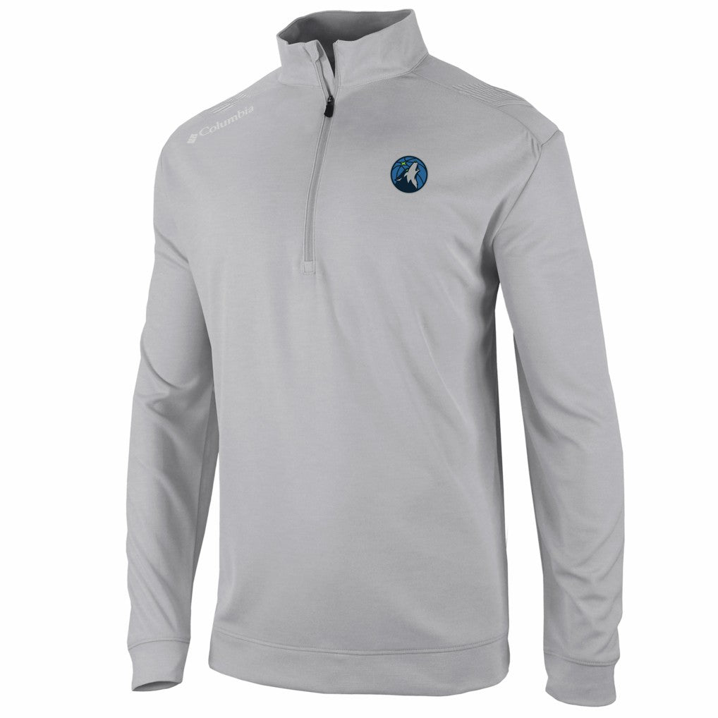 Minnesota Timberwolves Oakland Downs Omni-Wick Quarter-Zip Top - Gray cheap