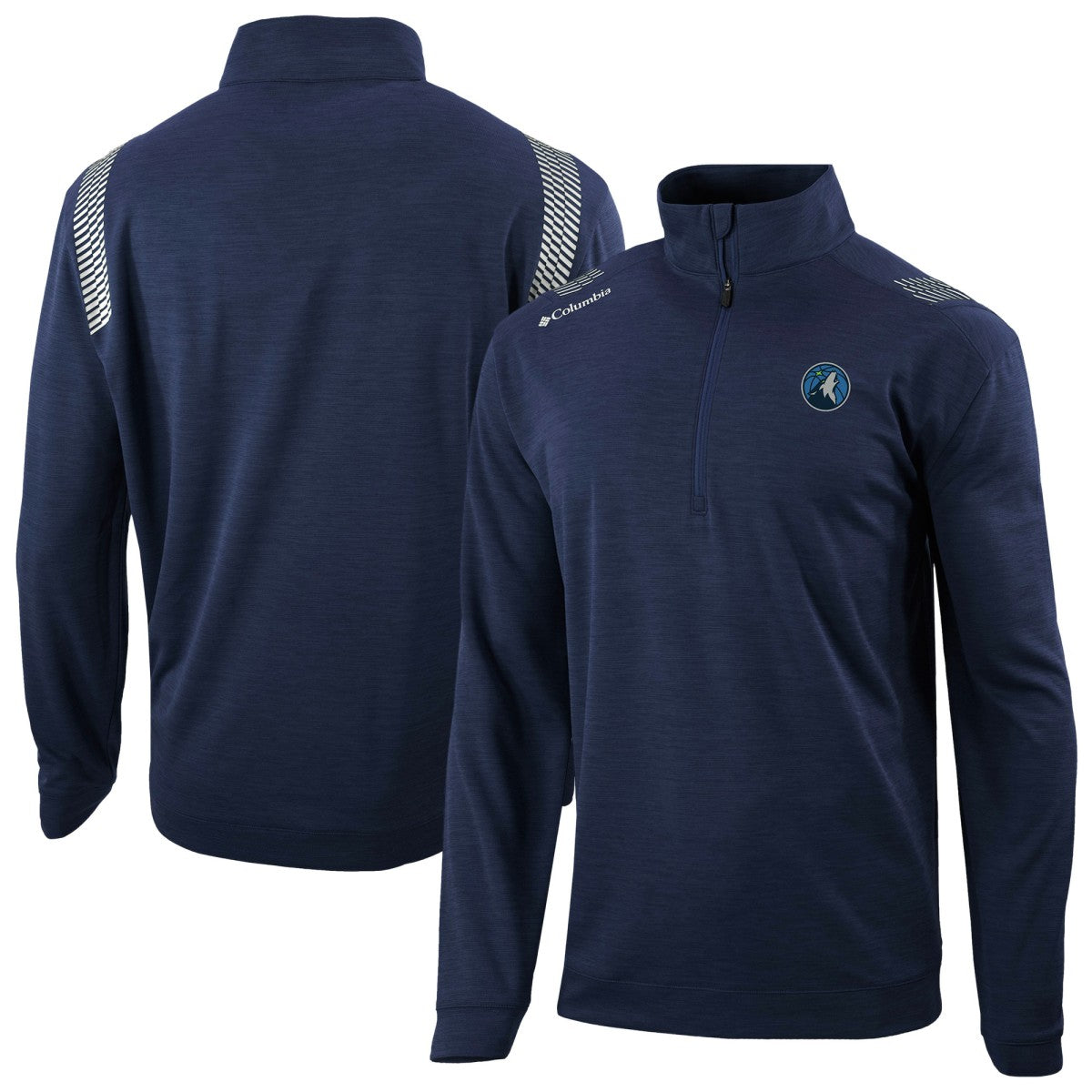 Minnesota Timberwolves Oakland Downs Omni-Wick Quarter-Zip Top - Navy cheap