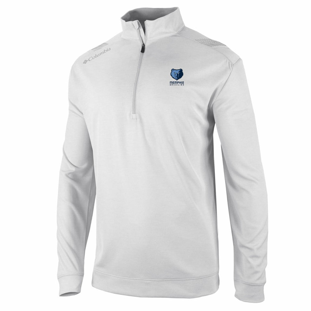 Memphis Grizzlies Oakland Downs Omni-Wick Quarter-Zip Top - White outlet