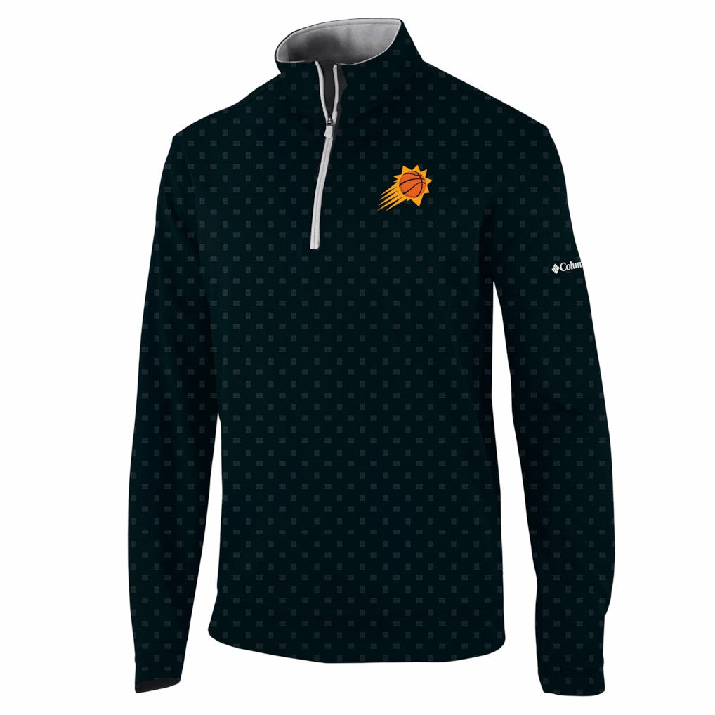 Phoenix Suns Wickham Hills Omni-Wick Quarter-Zip Jacket - Black sale