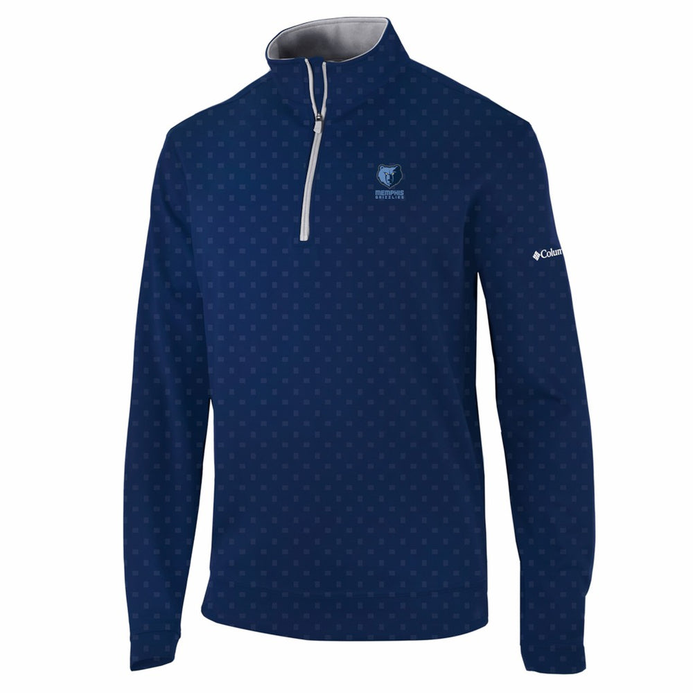 Memphis Grizzlies Wickham Hills Omni-Wick Quarter-Zip Jacket - Navy on sale