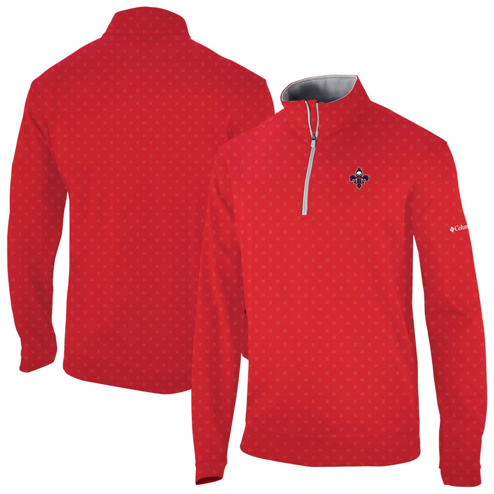 New Orleans Pelicans Wickham Hills Omni-Wick Quarter-Zip Jacket - Red discount