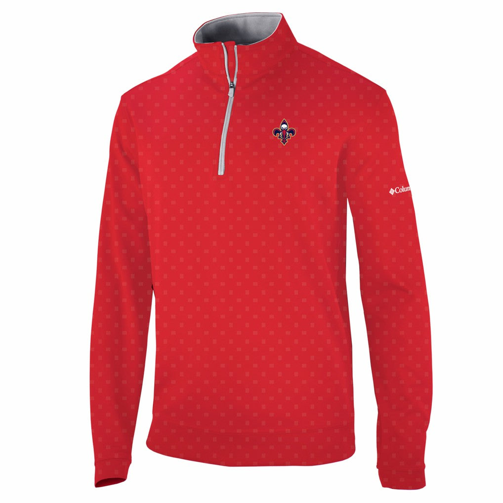 New Orleans Pelicans Wickham Hills Omni-Wick Quarter-Zip Jacket - Red discount