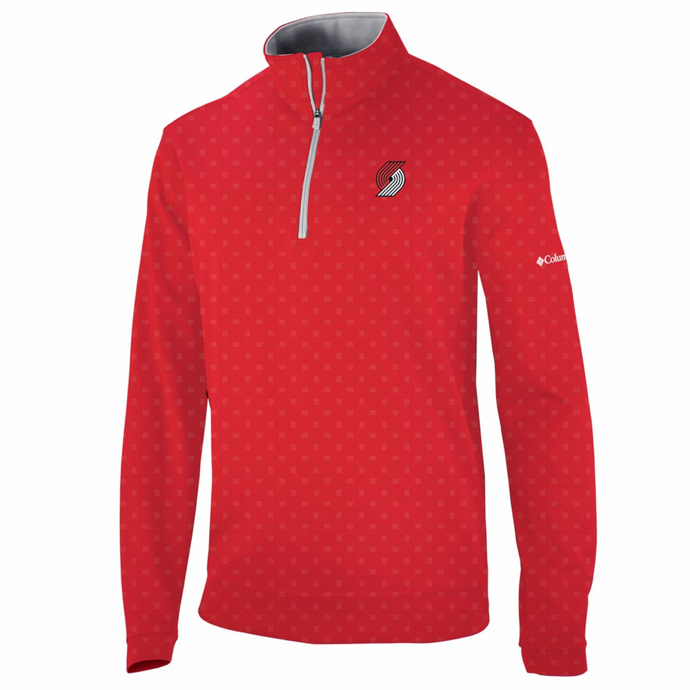 Portland Trail Blazers Wickham Hills Omni-Wick Quarter-Zip Jacket - Red cheap