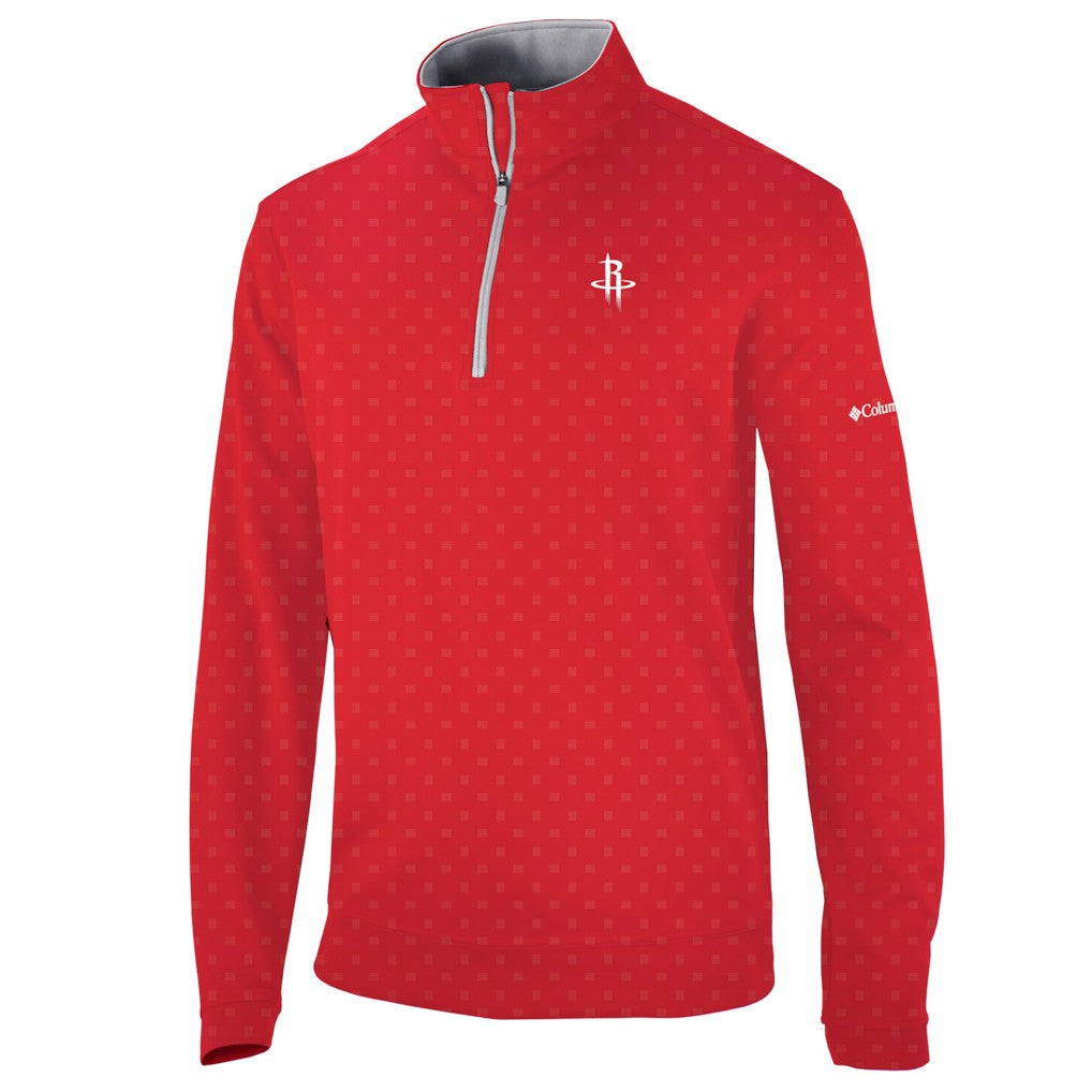 Houston Rockets Wickham Hills Omni-Wick Quarter-Zip Jacket sale - Red sale