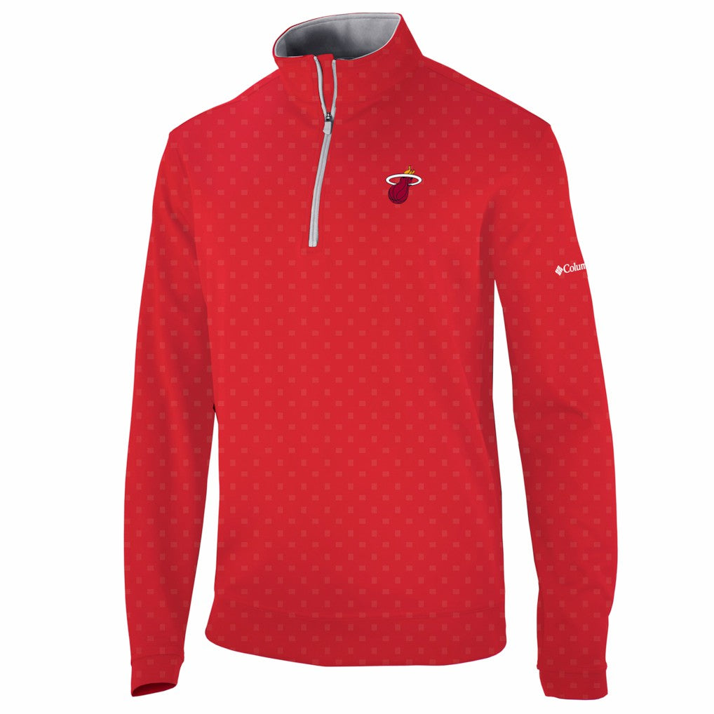 Miami Heat Wickham Hills Omni-Wick Quarter-Zip Jacket - Red outlet