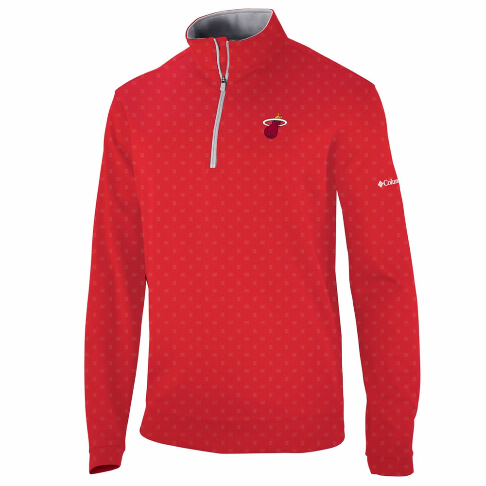 Miami Heat Wickham Hills Omni-Wick Quarter-Zip Jacket - Red outlet
