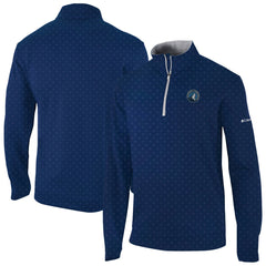 Minnesota Timberwolves Wickham Hills Omni-Wick Quarter-Zip Jacket - Navy on sale