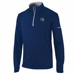 Minnesota Timberwolves Wickham Hills Omni-Wick Quarter-Zip Jacket - Navy on sale
