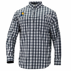 Indiana Pacers Super Tamiami Omni-Shade Long Sleeve Button-Down Shirt - Navy discount