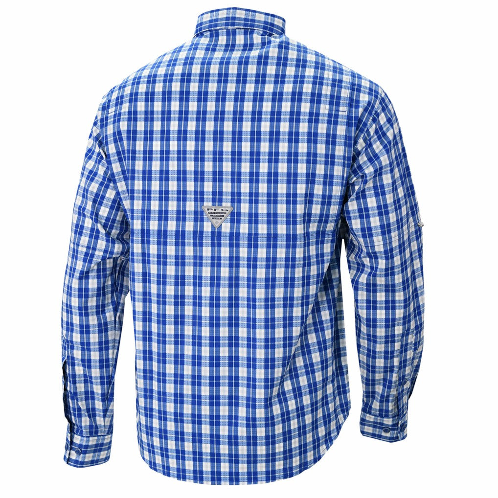 Orlando Magic Super Tamiami Omni-Shade Long Sleeve Button-Down Shirt - Blue for sale