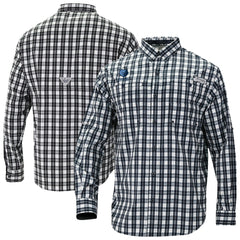 Memphis Grizzlies Super Tamiami Omni-Shade Long Sleeve Button-Down Shirt - Navy on sale