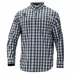 Memphis Grizzlies Super Tamiami Omni-Shade Long Sleeve Button-Down Shirt - Navy on sale