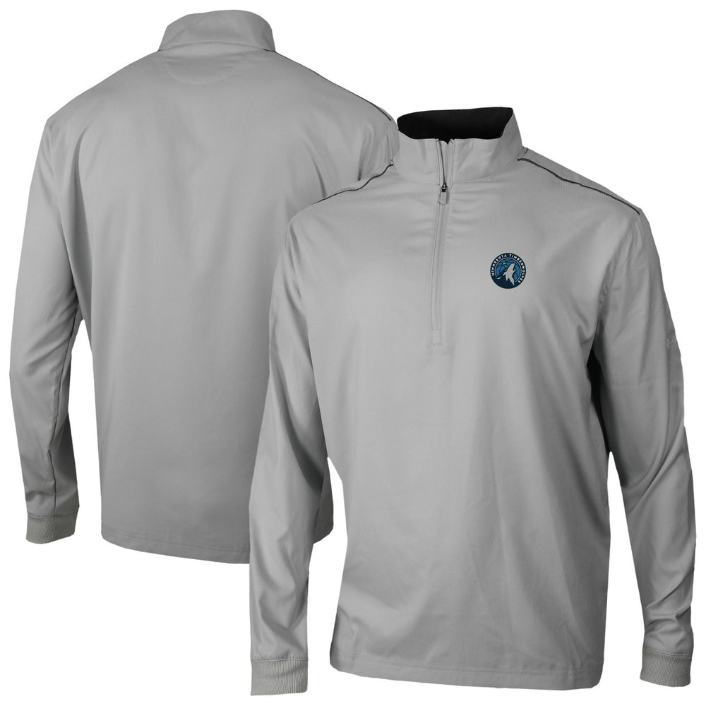 Minnesota Timberwolves Omni-Wick Bogey's Paradise Quarter-Zip Top - Gray discount