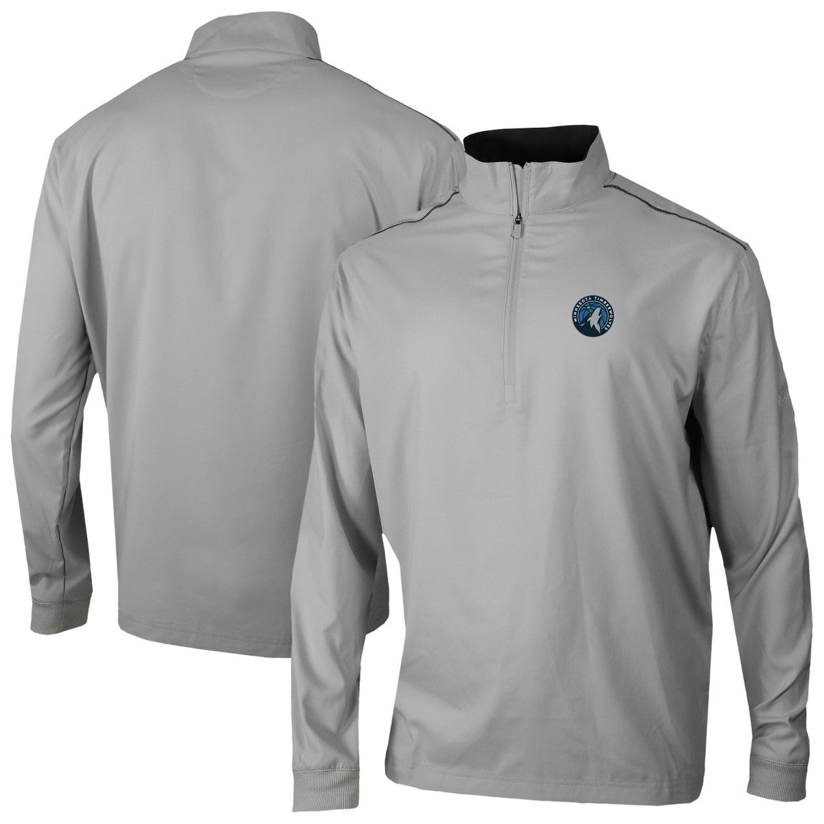 Minnesota Timberwolves Omni-Wick Bogey's Paradise Quarter-Zip Top - Gray discount