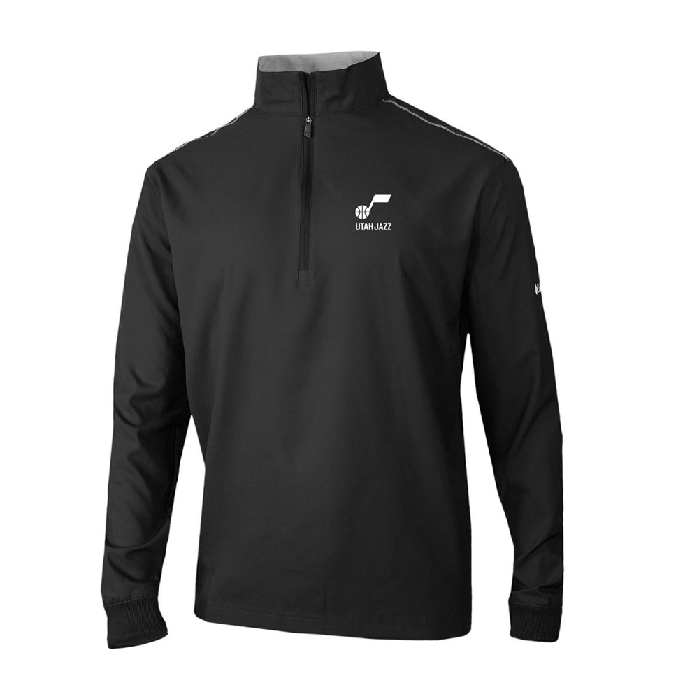 Utah Jazz Omni-Wick Bogey's Paradise Quarter-Zip Top - Black shop