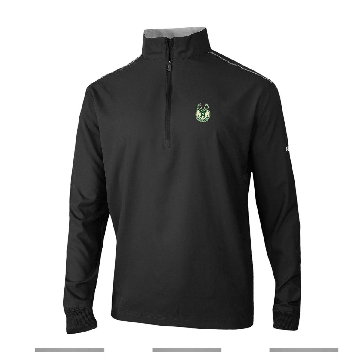 Milwaukee Bucks Omni-Wick Bogey's Paradise Quarter-Zip Top - Black cheap