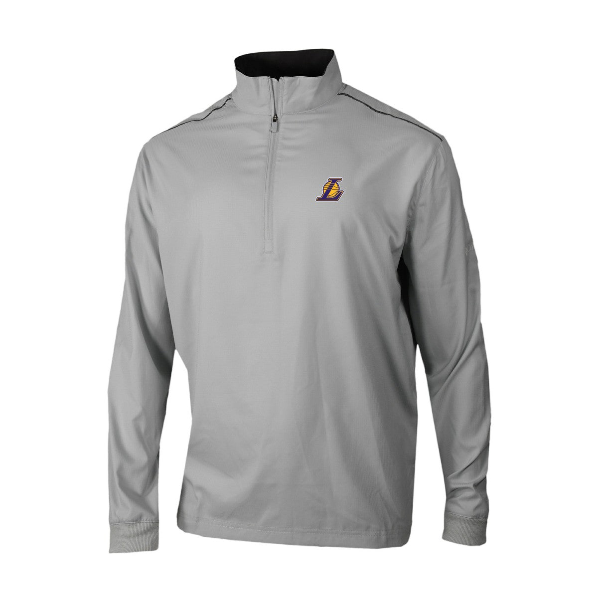 Los Angeles Lakers Omni-Wick Bogey's Paradise Quarter-Zip Top - Gray cheap