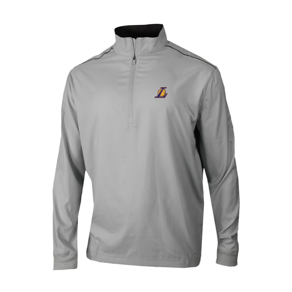 Los Angeles Lakers Omni-Wick Bogey's Paradise Quarter-Zip Top - Gray cheap
