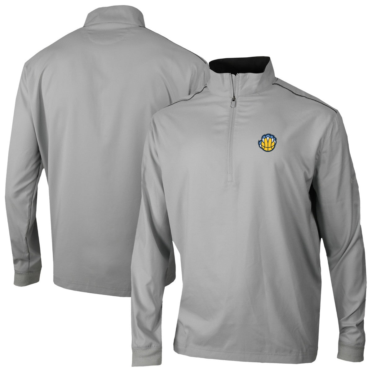 Memphis Grizzlies Omni-Wick Bogey's Paradise Quarter-Zip Top - Gray on sale