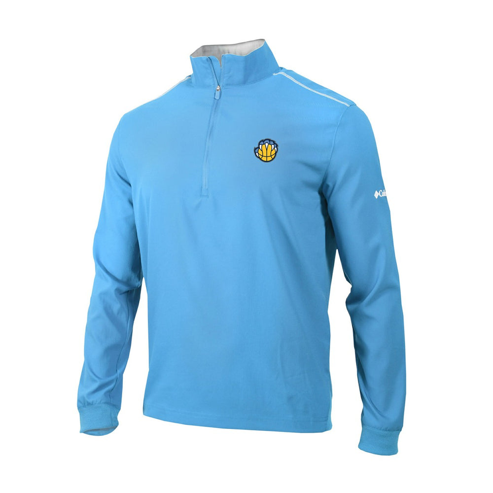 Memphis Grizzlies Omni-Wick Bogey's Paradise Quarter-Zip Top - Light Blue on sale