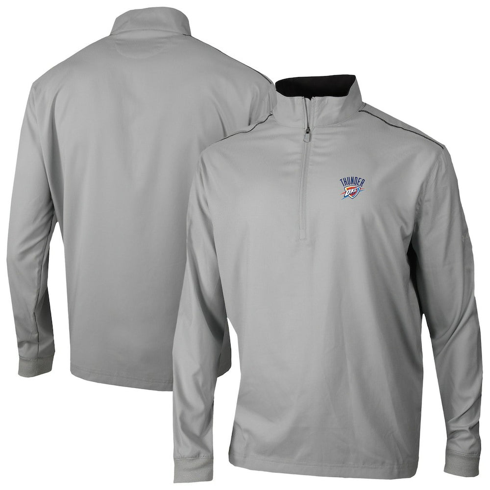 Oklahoma City Thunder Omni-Wick Bogey's Paradise Quarter-Zip Top - Gray discount