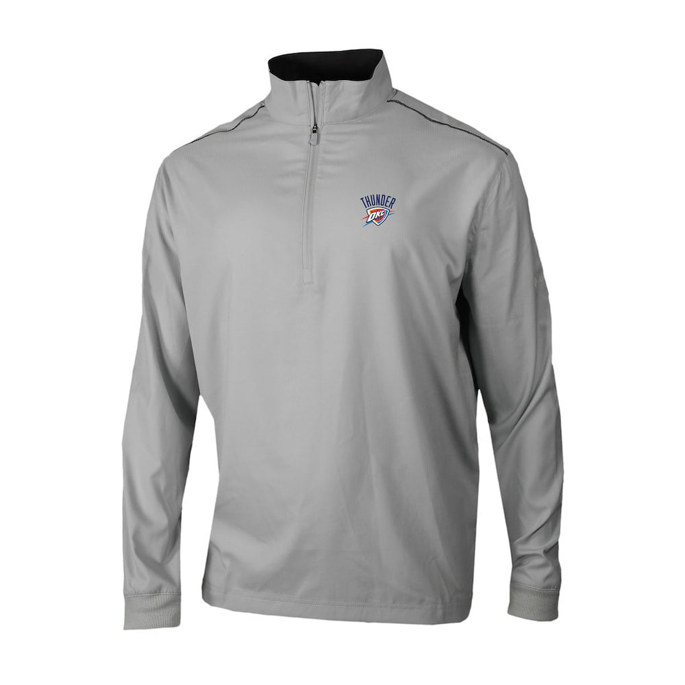 Oklahoma City Thunder Omni-Wick Bogey's Paradise Quarter-Zip Top - Gray discount