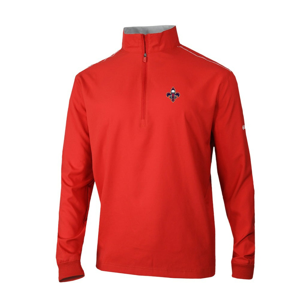 New Orleans Pelicans Omni-Wick Bogey's Paradise Quarter-Zip Top - Red for sale