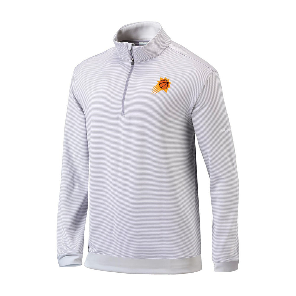 Phoenix Suns Omni-Wick Even Lie Quarter-Zip Top - Gray/White cheap