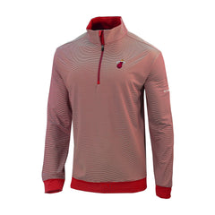 Miami Heat Omni-Wick Even Lie Quarter-Zip Top - Red online