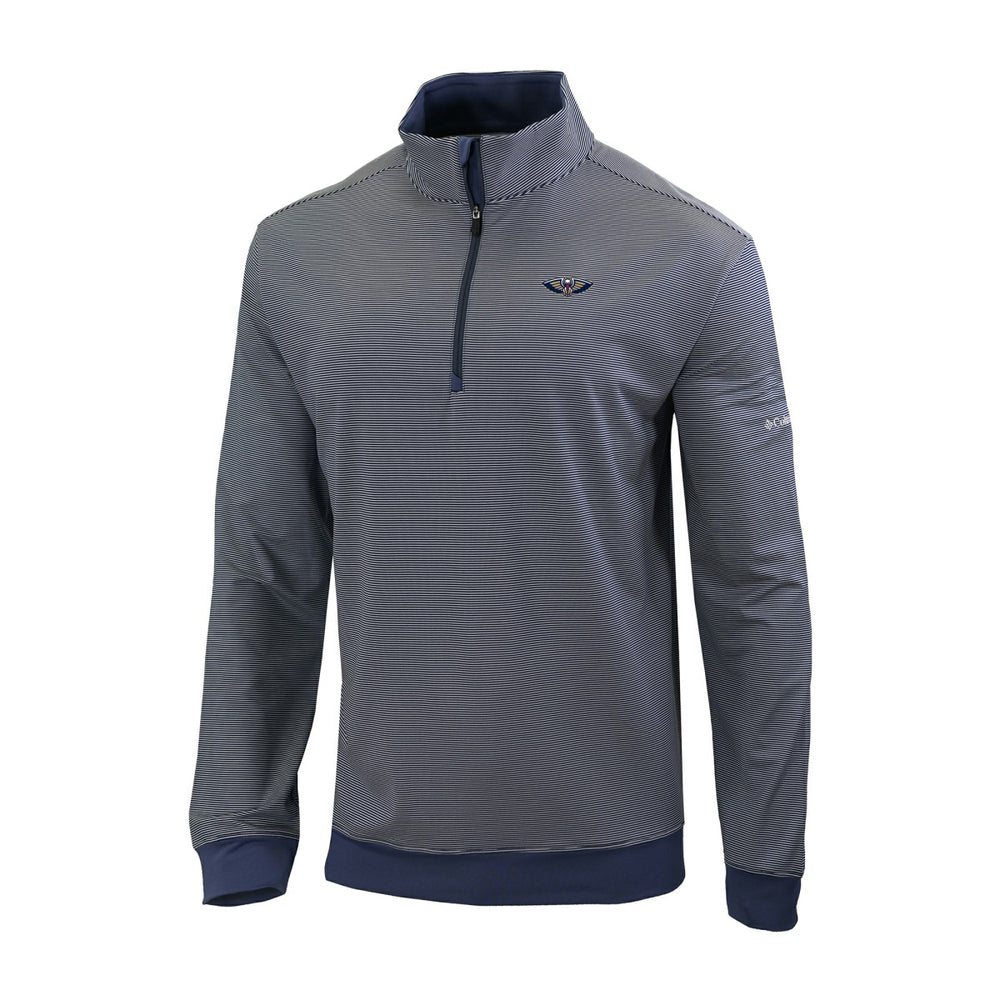New Orleans Pelicans Omni-Wick Even Lie Quarter-Zip Top - Navy shop