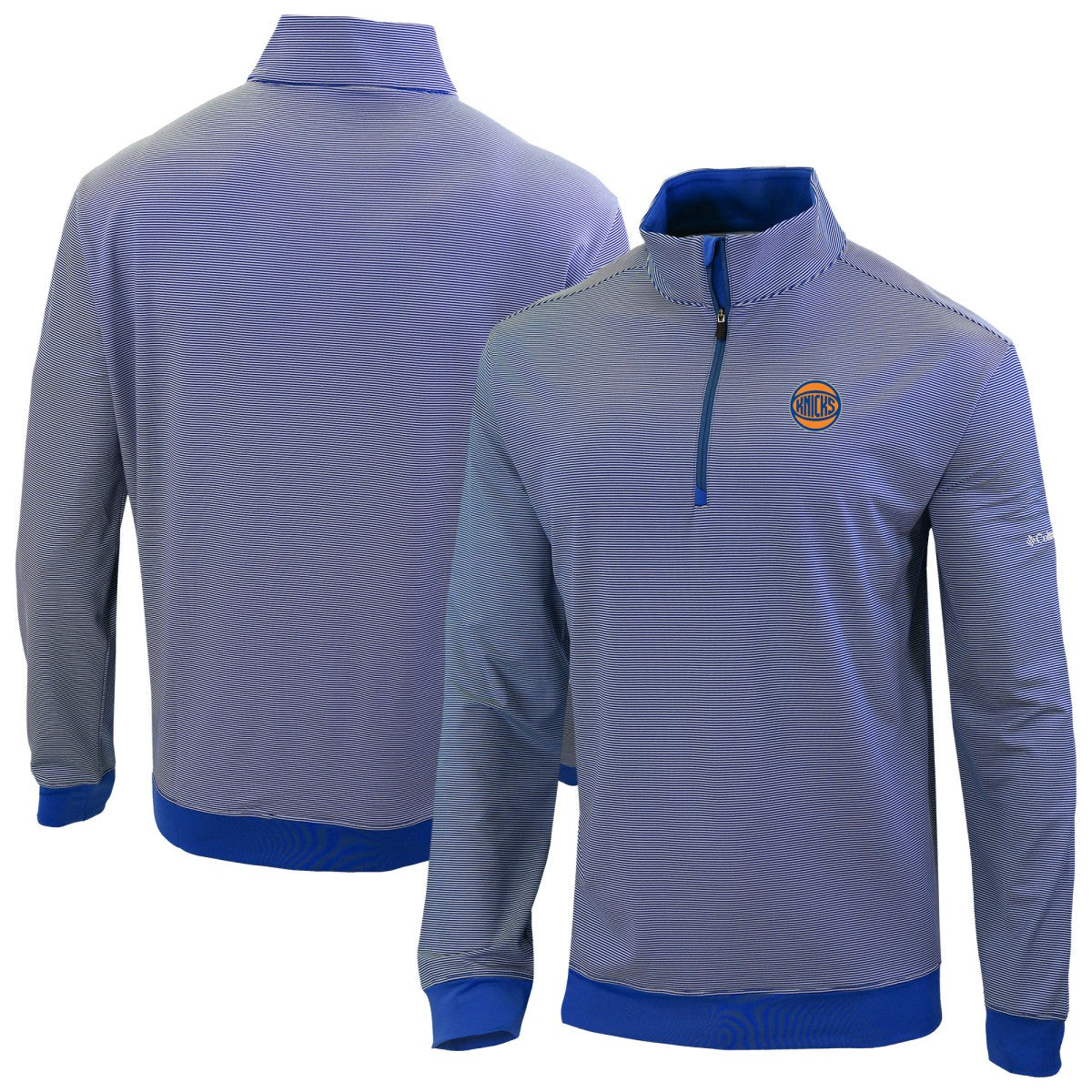 New York Knicks Omni-Wick Even Lie Quarter-Zip Top - Blue cheap