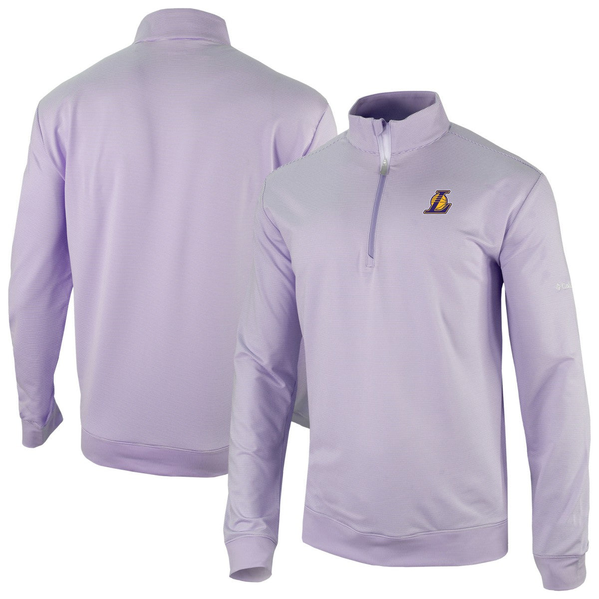 Los Angeles Lakers Omni-Wick Even Lie Quarter-Zip Top - Purple for sale